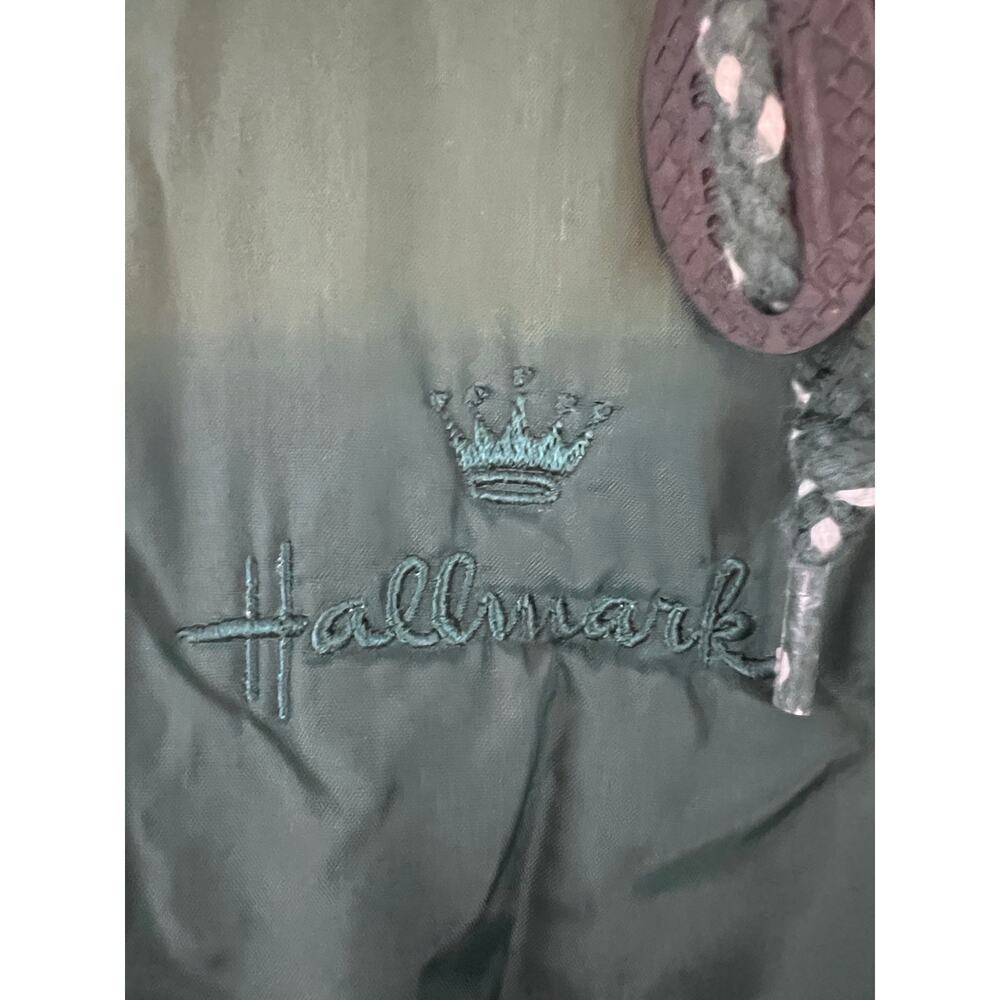 Vintage Hallmark Lined Green Windbreaker XL Jacket Unisex Gear for Sports Pocket - Picture 2 of 14
